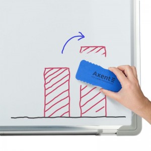 Губка для дошок, 15х5,7х2см, асорті "Axent" 9803