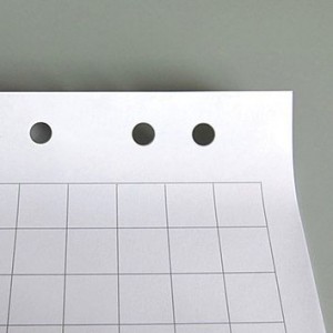 Блок паперу для фліпчарту, 64х90 см, 30 арк., клітинка "Axent" 8065-A