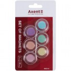 Набір магнітів 6шт.х30мм, Pastelini "Axent" 9829-А