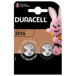 Батарейка Duracell 2016 Lithium 3V (DL2016, CR2016, KCR2016)  