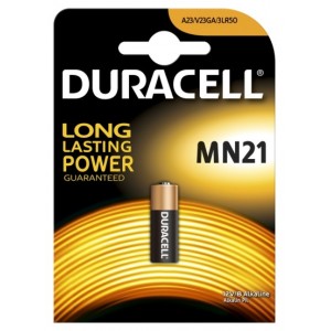 Батарейка Duracell MN21 alkaline 12V (A23, K23A, LRV08) 09125  