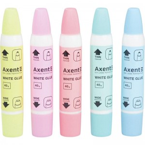 Клей ПВА, 40 г, 2 аплікатора "Axent" 7202-А