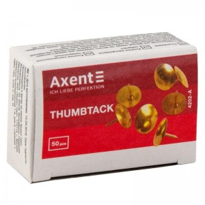 Кнопки оміднені, 50 шт "AXENT" 4202-A