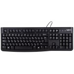 Клавіатура дротова K120 USB UKR OEM Logitech 