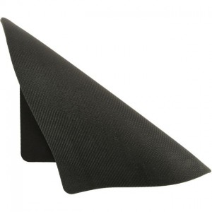 Килимок для миші, 180х220мм Mouse Pad, Black "Gembird" (MP-S-BK)
