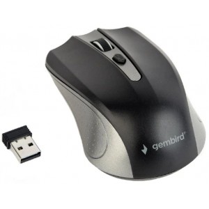 Миша Wireless Black+Grey "Gembird" MUSW-4B-04-GB