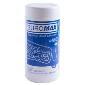 Салфетки для очистки оргтехники JOBMAX "BuroMax" BM.0803