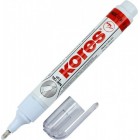 Коректор-ручка 10мл Metal Tip "Kores" K83301