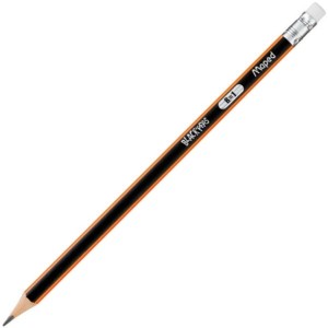 Олівець графітовий В, з гумкою BLACK PEPS "MAPED" MP.851724