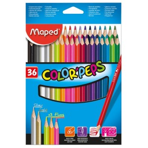 Олівці кольорові 36 кольорів COLOR PEPS Classic "Maped" MP.832017