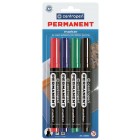 Набор маркеров Permanent 2,5 мм, 4 цвета "Centropen" 8566/4/BL