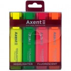 Набір з 4х текст-маркерів Highlighter "Axent" 2537-40-A