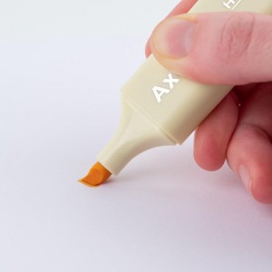 Набір з 6-ти текст-маркерів Highlighter morandi "Axent" 2537-60-A