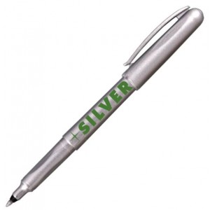 Маркер Silver 2670 1 мм срібний "Centropen"  2670/13