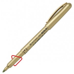 Маркер Gold 2690 1,5-3 мм золотий "Centropen"  2690/12