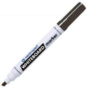 Маркер Board 8569 1-4,6 мм клиноподібний, чорний "Centropen" 8569/01