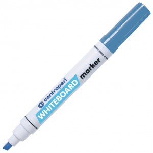 Маркер Board 8569 1-4,6 мм клиноподібний, синій "Centropen" 8569/03