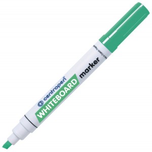 Маркер Board 8569 1-4,6 мм клиноподібний, зелений "Centropen" 8569/04