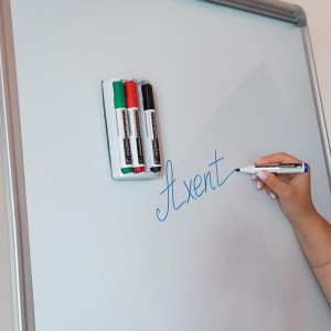 Комплект: 4 маркери WHITEBOARD + губка для дошок "Delta by Axent" d2800-80