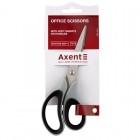Ножиці Duoton Soft, 16,5 см, сіро-чорні "Axent" 6101-01-А