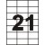 21шт., 70х42,4мм