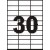 30шт., 70х29,7мм