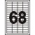 68шт., 48х16,6мм