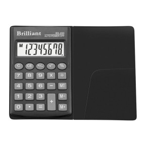 Калькулятор кишеньковий 8р, 62х98х10 мм "Brilliant" BS-200