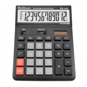 Калькулятор 12р, 147х198х27 мм "Brilliant" BS-444B