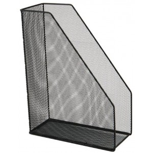 Лоток вертикальний 100x250x320мм металевий, чорний "Axent" 2120-01-a
