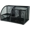 Підставка-органайзер 220x140x130мм мет, чорна "Axent" 2125-01-A