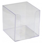 Куб для паперу 90x90x90 мм, прозорий "Delta" D4005-27