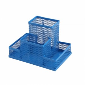 Приладдя настільне 153x102x100мм, металеве, синій, KIDS Line "ZiBi" 3116-02