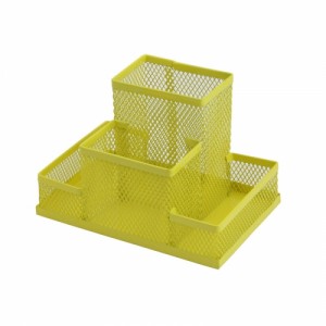 Приладдя настільне 153x102x100мм, металеве, жовтий, KIDS Line "ZiBi" 3116-08