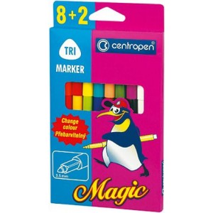Фломастери, 8+2=16 кольорів Magic "Centropen" 2549/10