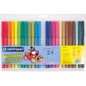 Фломастери, 24 кольори "Centropen" 7790/24