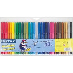 Фломастери, 30 кольорів "Centropen" 7790/30