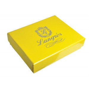 Футляр для пластикових карт “Stria” 10х7х2.8см, оливковий "Langres" LS.820301-32