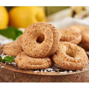Biscotti Печиво пісочне, з кокосом "Кокоша" 400 гр (80096)