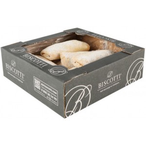 Biscotti Печиво пісочне, з вишневою начинкою "КІФЛИКИ" 450 гр (12912)