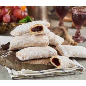 Biscotti Печиво пісочне, з вишневою начинкою "КІФЛИКИ" 450 гр (12912)