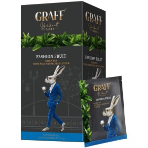GRAFF, 20 шт., чай зелений, Fashion fruit gr.10382