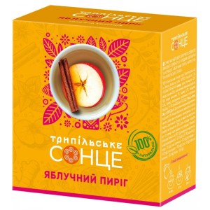 ТРИПІЛЬСЬКЕ СОНЦЕ, 20 шт., чай трав'яний, «Яблучний пиріг» trs.04467