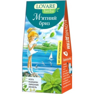 Lovare HERBS, 20шт., чай трав'яний, М’ятний бриз lv.16416