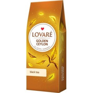 Lovare Golden Ceylon чай чорний листовий, 80гр lv.01816