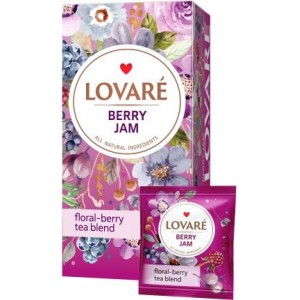 Lovare, 24 шт., чай фруктовий, «Ягідний Джем» lv.72748