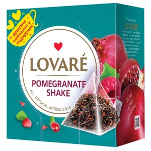 Lovare, 15 шт., чай чорний, «Pomegranate Shake» lv.74599