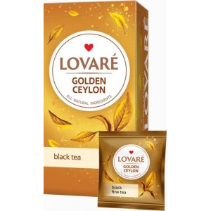 Lovare, 24 шт., чай чорний, Golden Ceylon lv.74827