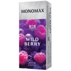 МОNОМАХ, 25шт, чай чорний WILD BERRY (mn.18366)
