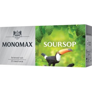 МОNОМАХ, 25шт, чай зелений SOURSOP (mn.18373)